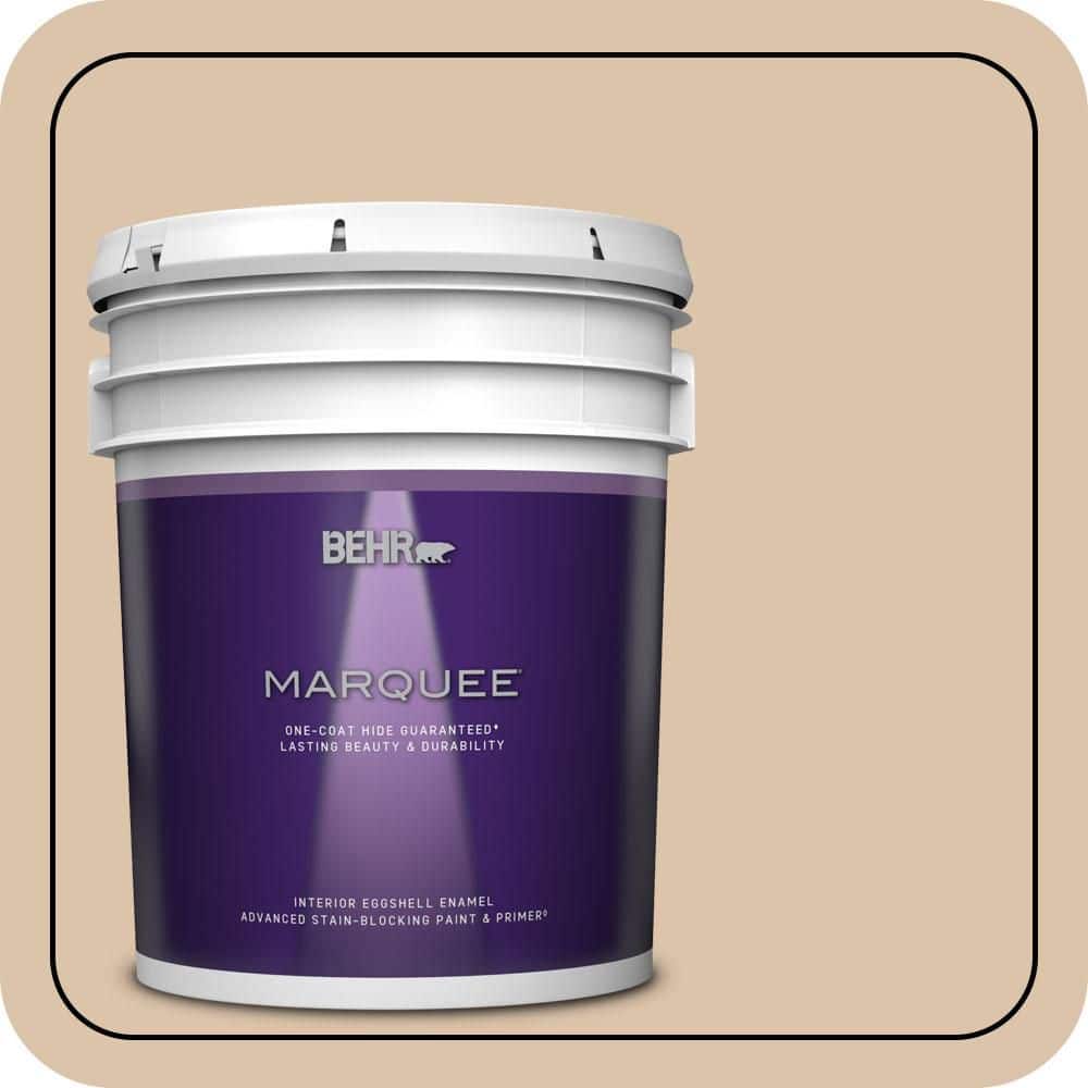 BEHR MARQUEE 5 gal. #PPU4-08 Plateau One-Coat Hide Eggshell Enamel Interior Paint & Primer