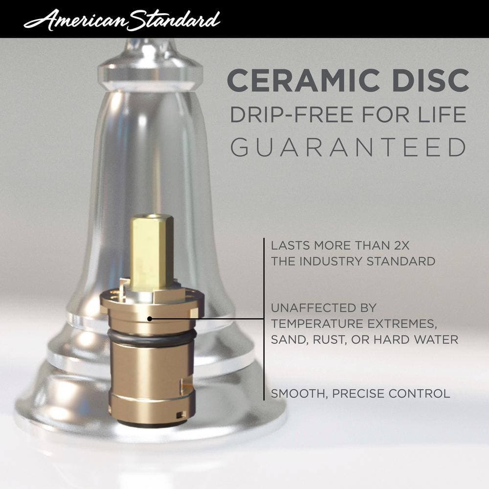 American Standard Town Square S Water Saving Shower Faucet Trim Kit for Flash Rough-in Valves (Valve Not Included) (3)