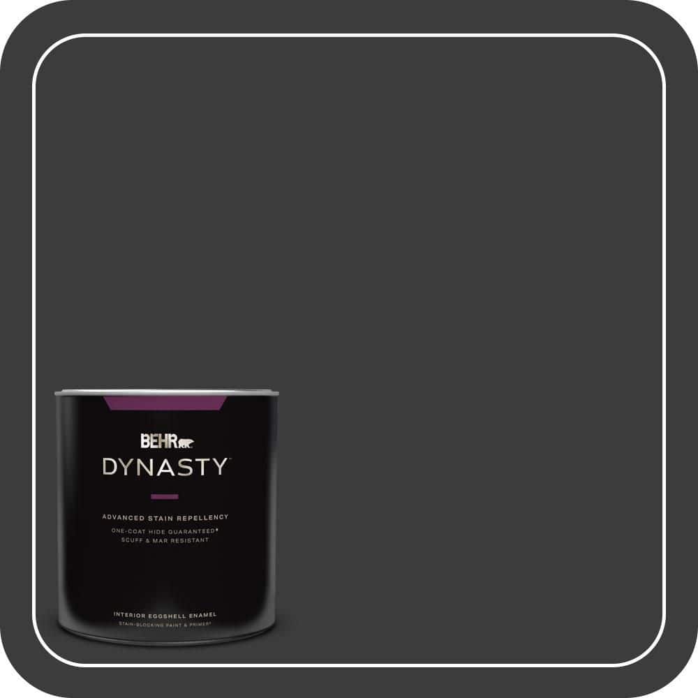BEHR DYNASTY 1 qt. #MQ5-05 Limousine Leather One-Coat Hide Eggshell Enamel Interior Stain-Blocking Paint & Primer