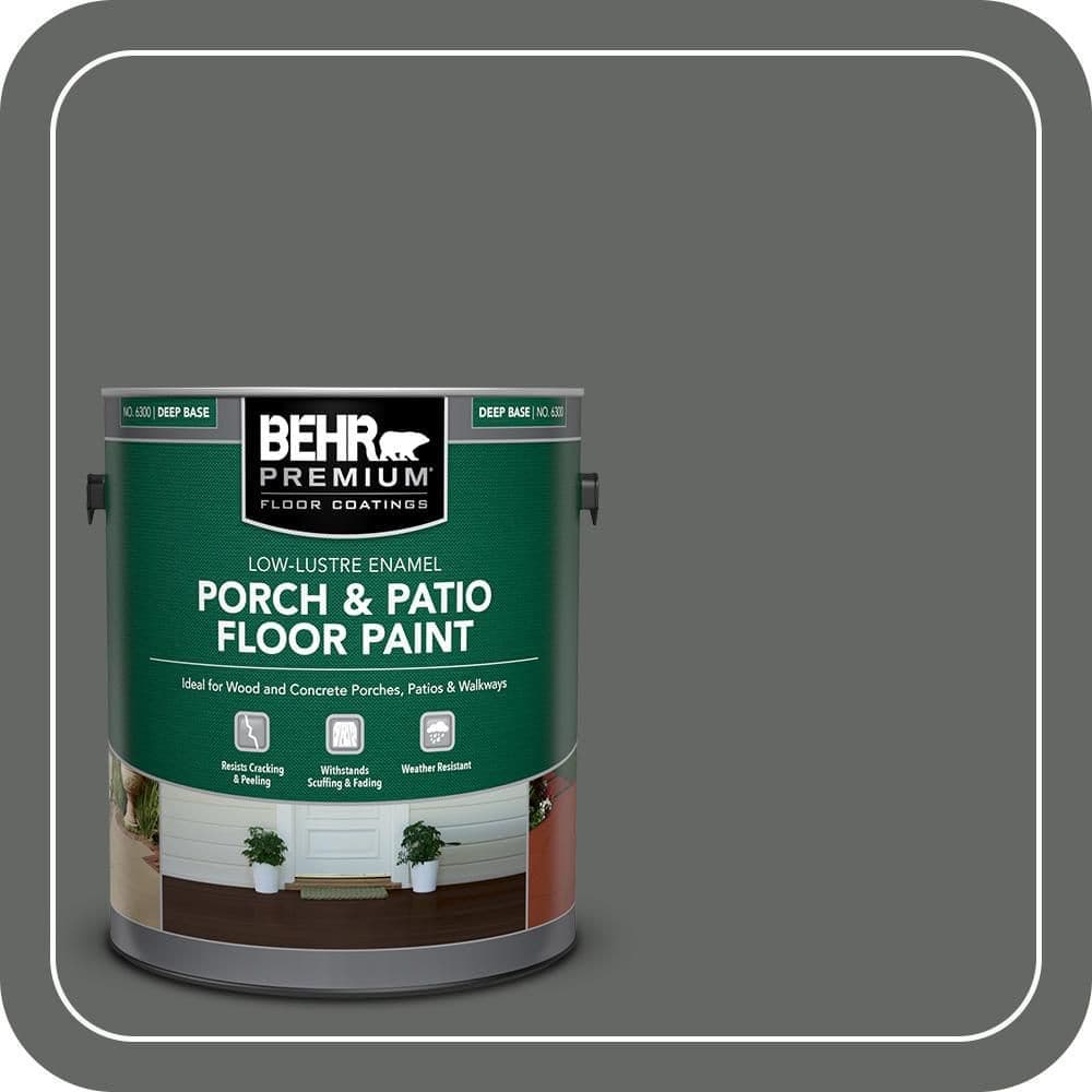 BEHR PREMIUM #PPU25-02 Low-Lustre Enamel Interior/Exterior Porch and Patio Floor Paint (1)