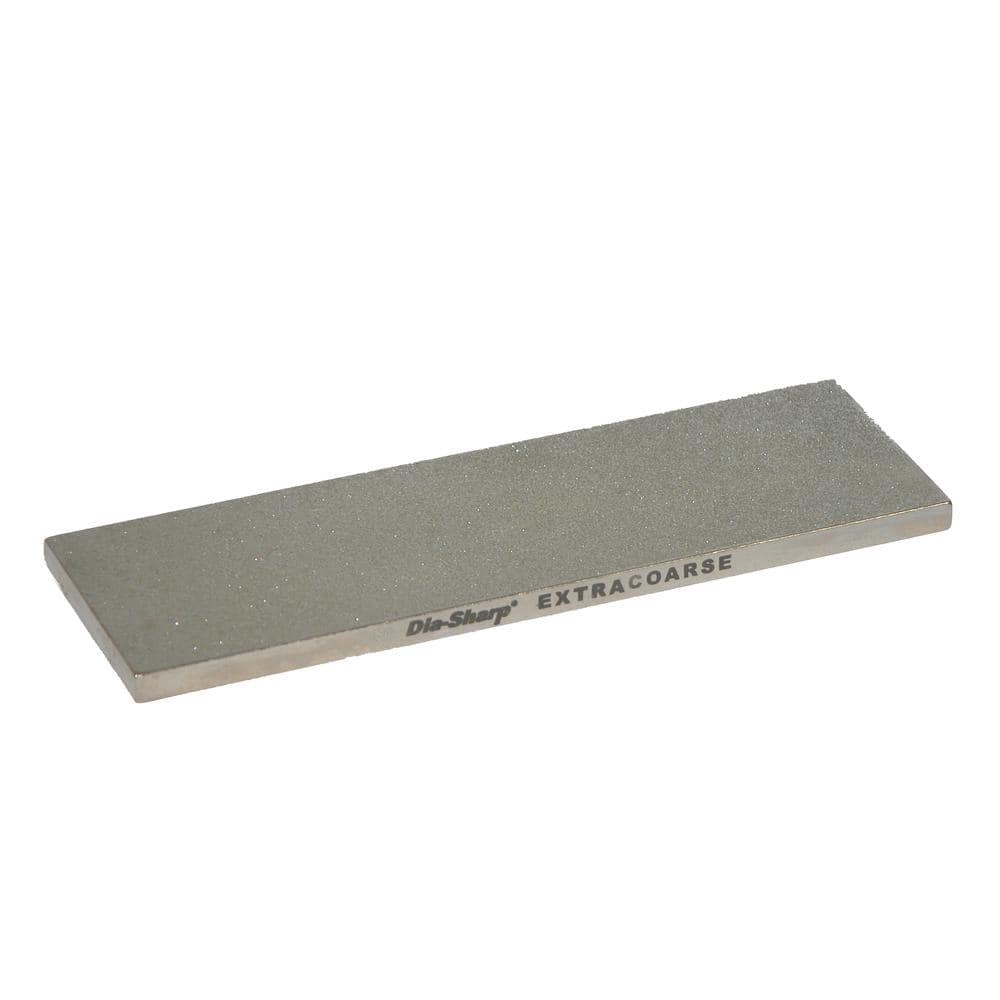 DMT 8 in. Dia-Sharp MDiamond Bench Stone Extra-Coarse Handheld Sharpener