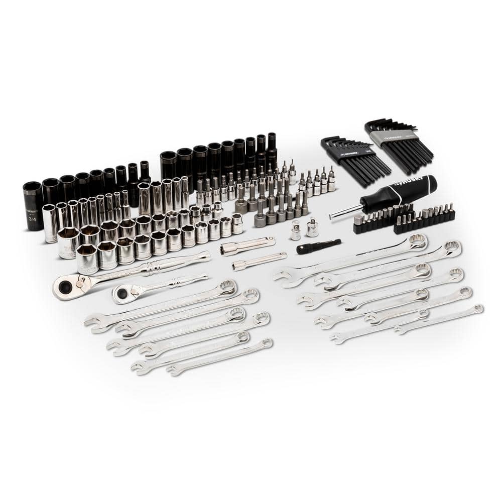 Husky 1/4 in. and 3/8 in. Drive Mechanics Tool Set (148-Piece) (2)