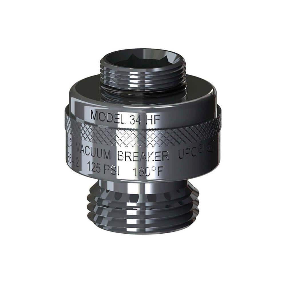 Woodford 13/16 in. - 24 Special Threads x 3/4 in. Hose Thread Chrome Vacuum Breaker