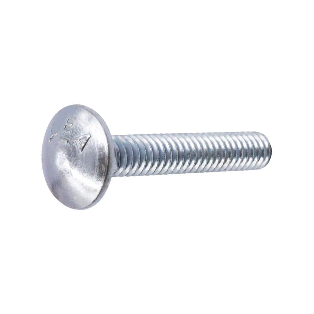 Everbilt 1/4 in.-20 x 1-1/2 in. Zinc Plated Carriage Bolt