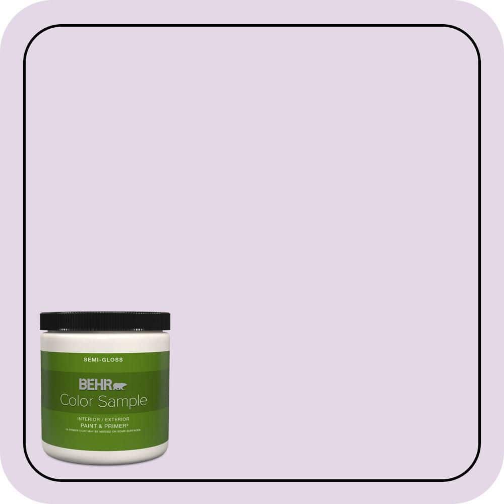 BEHR PREMIUM PLUS #660A-2 Chateau Rose Interior/Exterior Paint & Primer Color Sample (1)