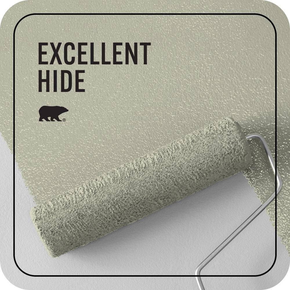 BEHR PREMIUM PLUS 1 gal. #S360-2 Breathe Ceiling Flat Interior Paint & Primer (2)