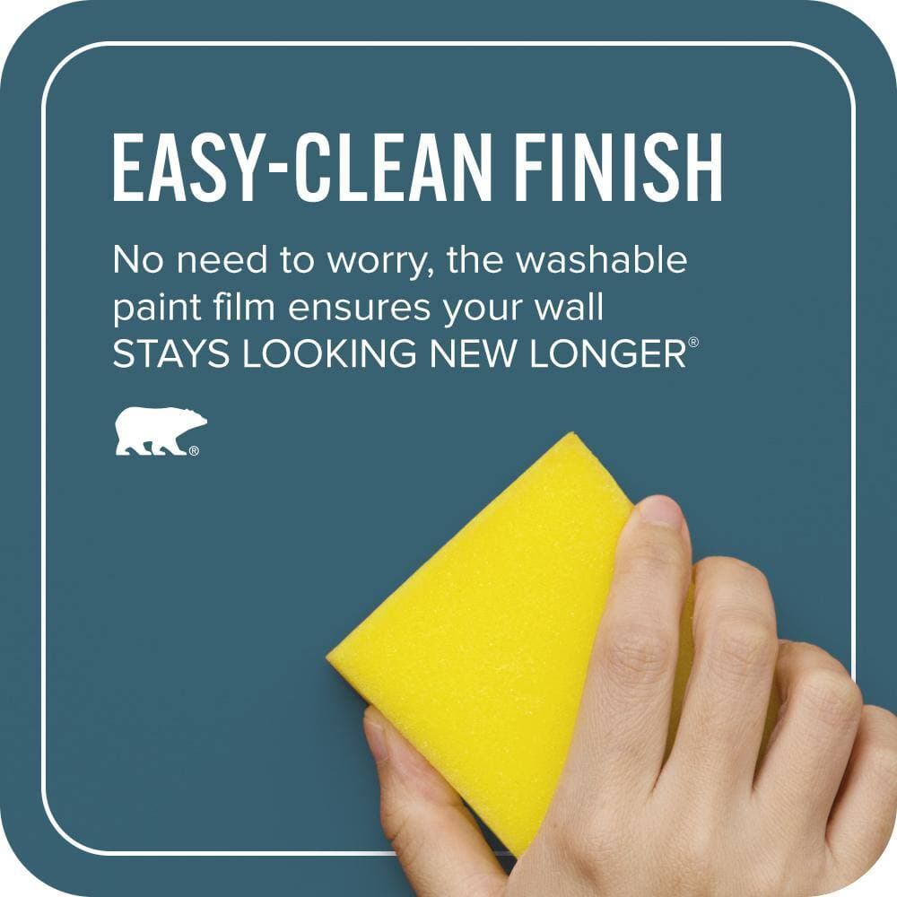 BEHR ULTRA 1 gal. #PPU13-18 Bermudan Blue Extra Durable Flat Interior Paint & Primer (4)