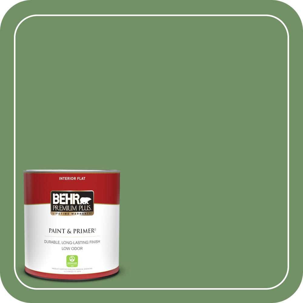 BEHR PREMIUM PLUS #M400-6 Mixed Veggies Enamel & Primer Color Sample (1)