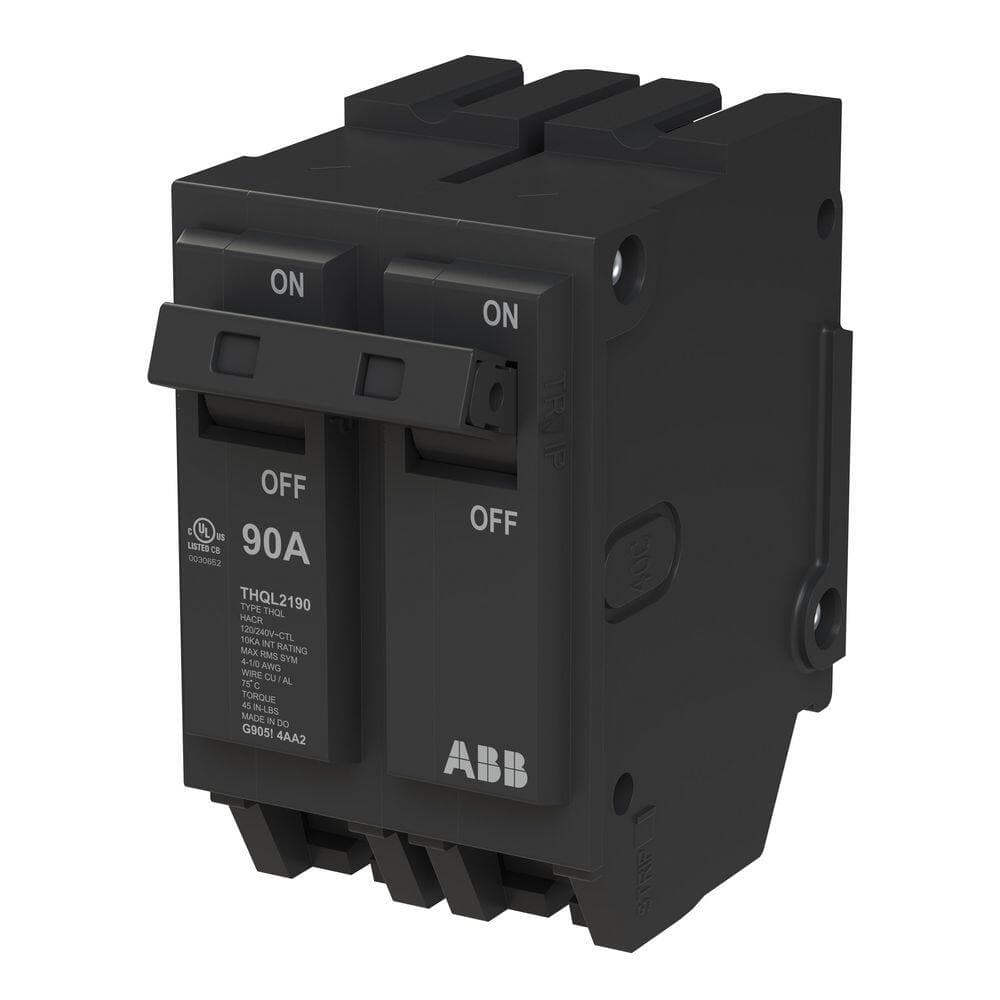 ABB 90 Amp 1 in. Double-Pole Circuit Breaker (THQL2190A) (4)