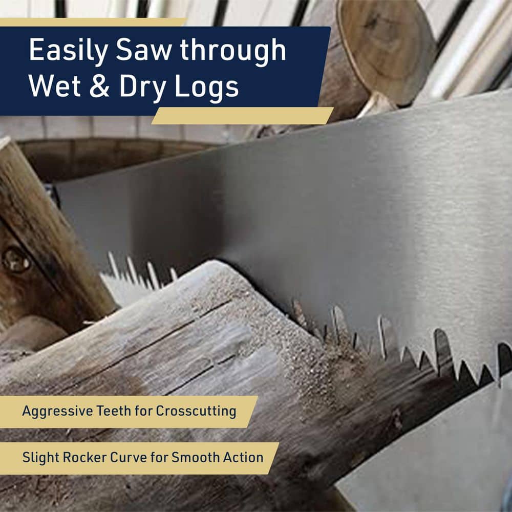 KINGS COUNTY TOOLS 3 ft. 1-Man Crosscut Saw (3)