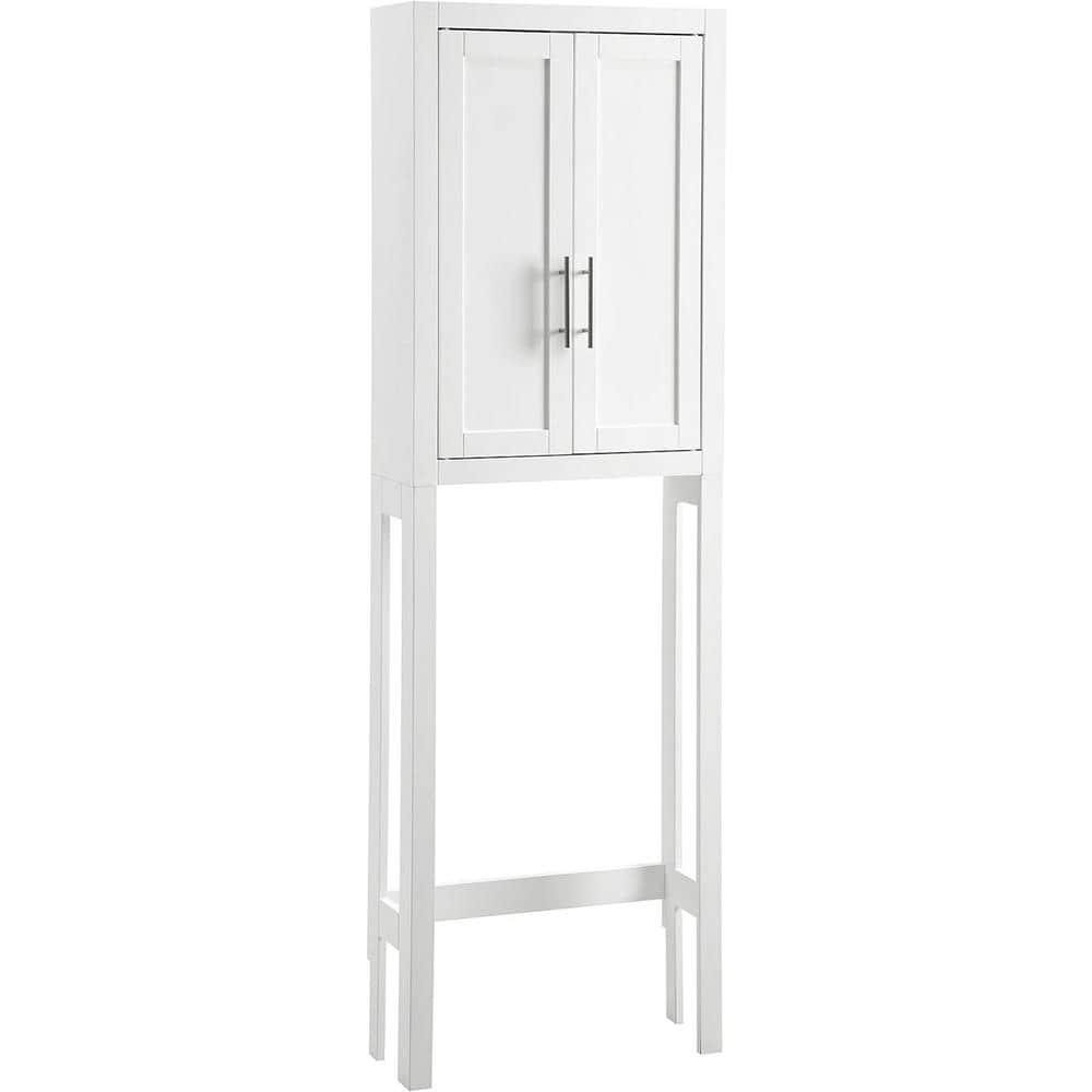 Adrinfly Space Saver 22 in. W x 8.63 in. D x 68 in. H Bathroom Storage Wall Cabinet in White (1)