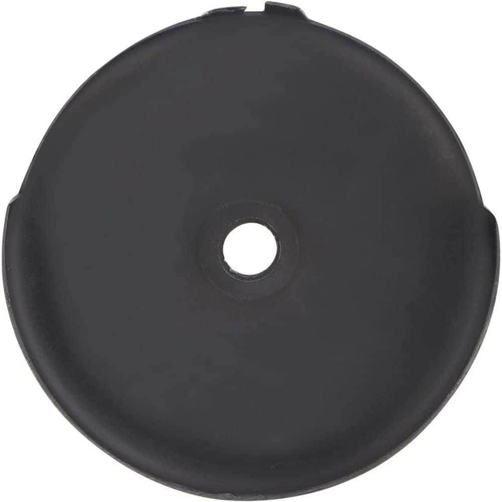 PLUMBFLEX Supplygiant Overflow Faceplate for Tub 1 Hole Bathtub Faceplate with Matching Screw, Universal Fit, Matte Black Finish