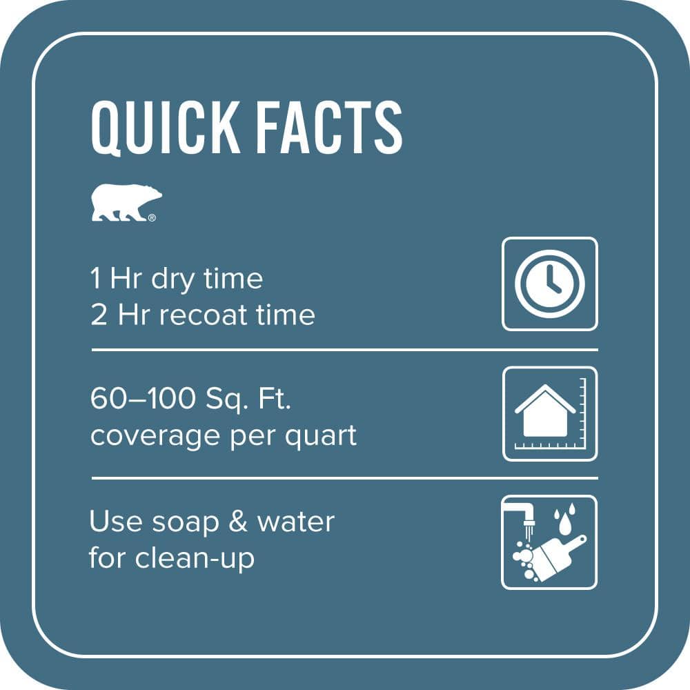 BEHR PREMIUM PLUS #PMD-24 Lake Stream Flat & Primer (4)