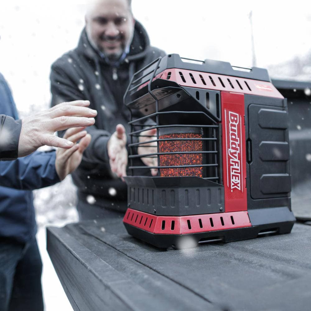 Mr. Heater Buddy FLEX 11,000 BTU Radiant Propane Outdoor Space Heater for Massachusetts and Canada (2)