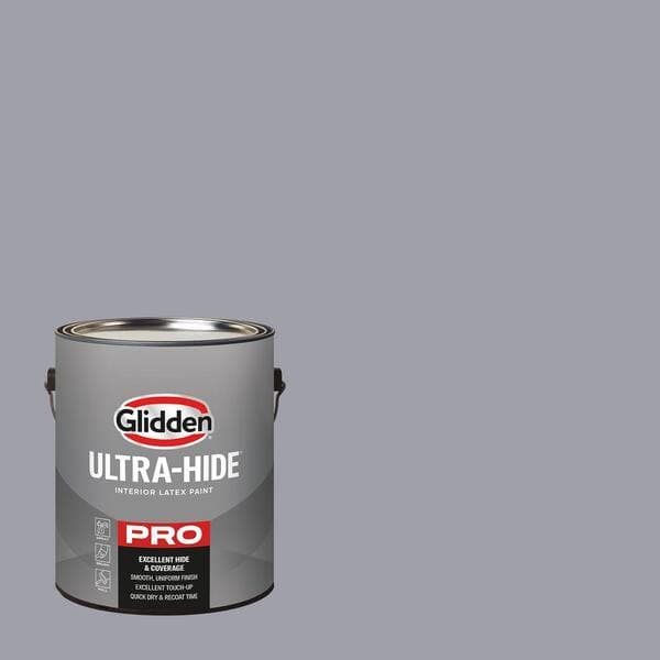 Glidden Ultra-Hide 1 gal. PPG13-23 Amethyst Haze Eggshell Interior Paint (2)