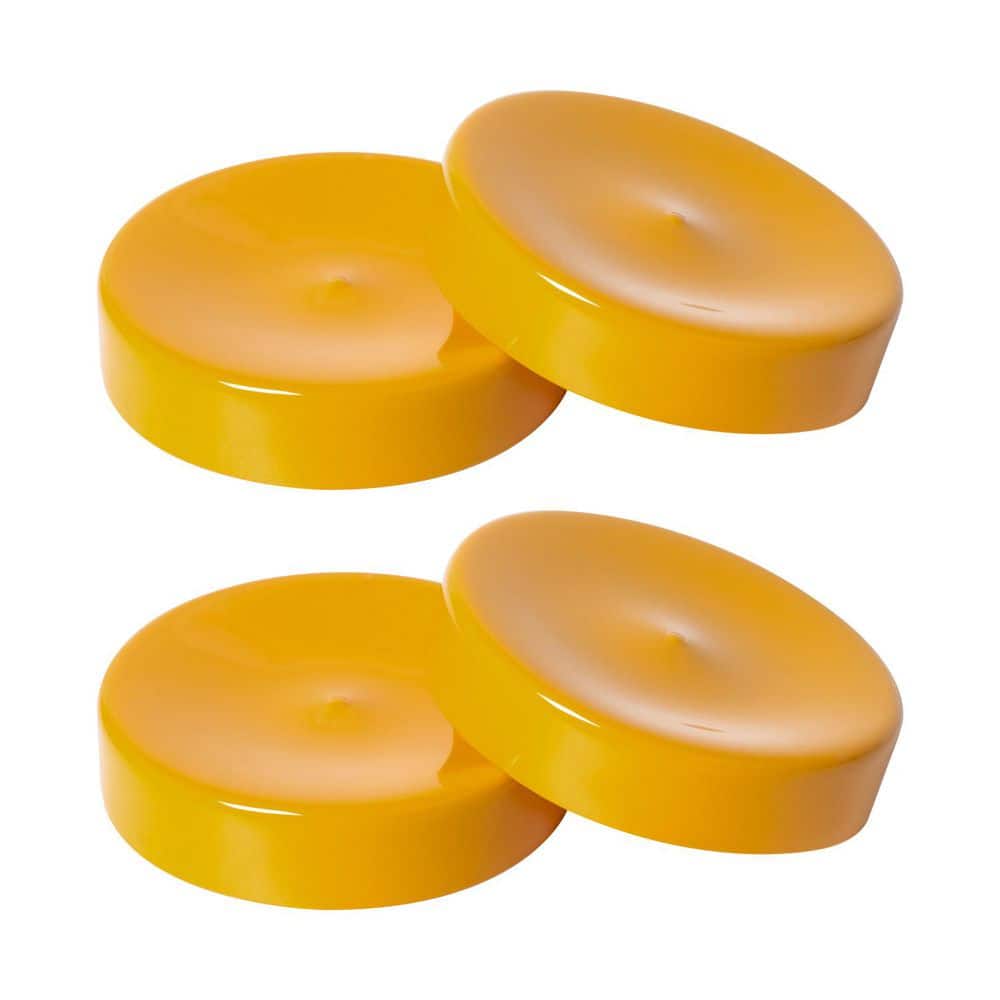 ‎POWERTEC 6 in. ID Dust Collection End Cap for 6 in. OD Pipes for Woodworking Dust Systems (4-Pack) (1)