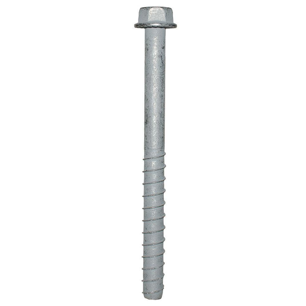 Simpson Strong-Tie Titen HD 3/4 in. x 10 in. Mechanically Galvanized Heavy-Duty Concrete and Masonry Screw Anchor (5-Piece)
