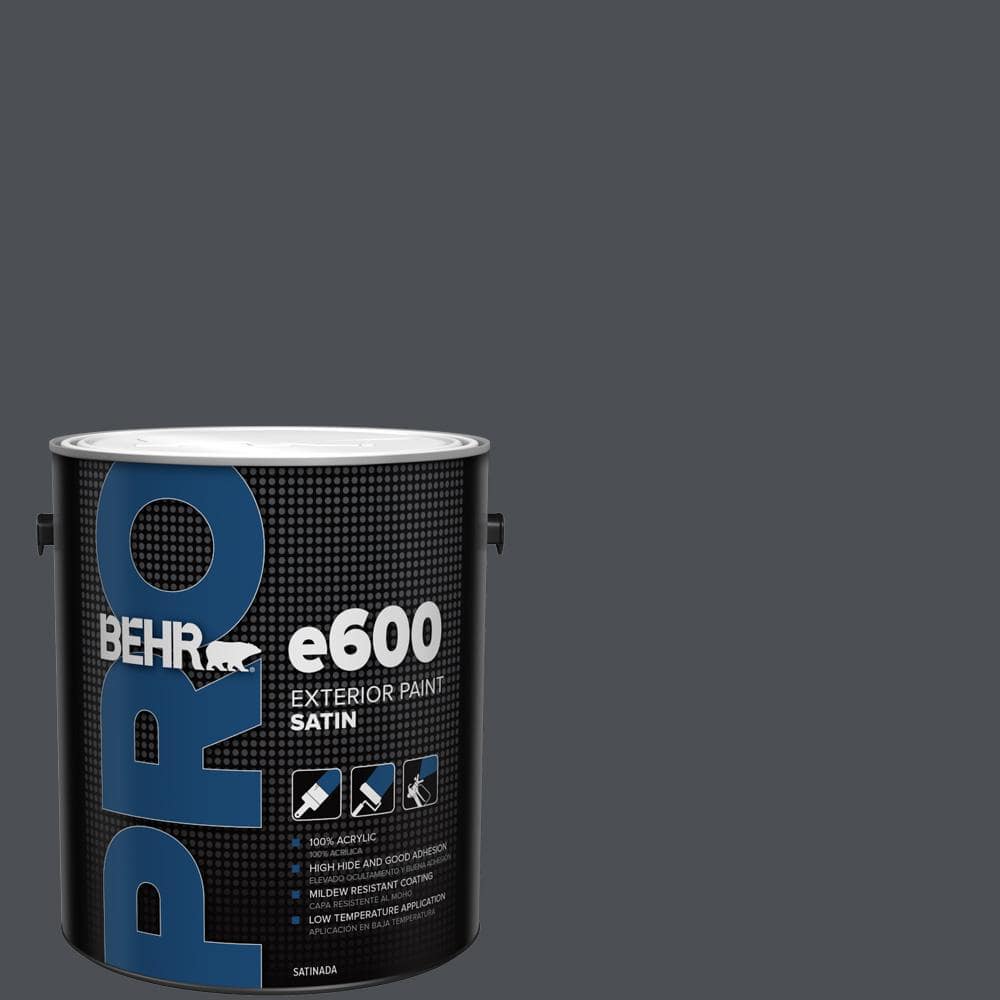 BEHR PRO 1 Gal. #750F-6 Sled Satin Paint (1)