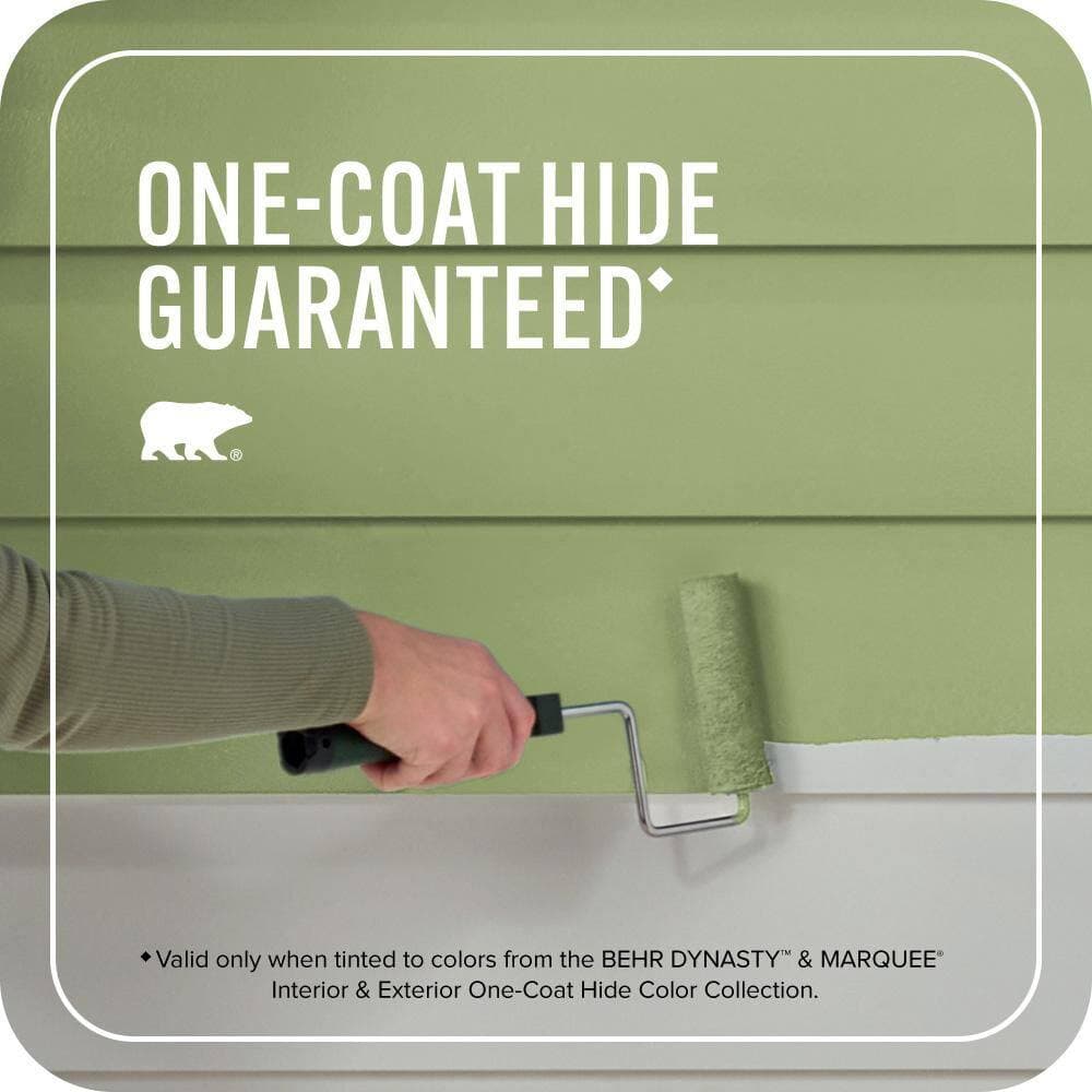 BEHR MARQUEE 5 gal. #MQ4-43 Green Plaza Flat Exterior Paint & Primer (3)