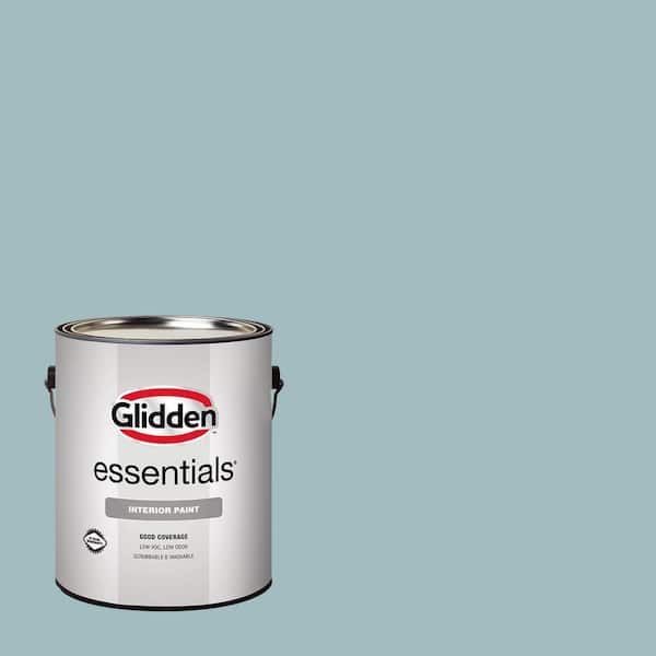 Glidden Essentials 1 gal. PPG1148-4 Lazy River Eggshell Interior Paint (2)