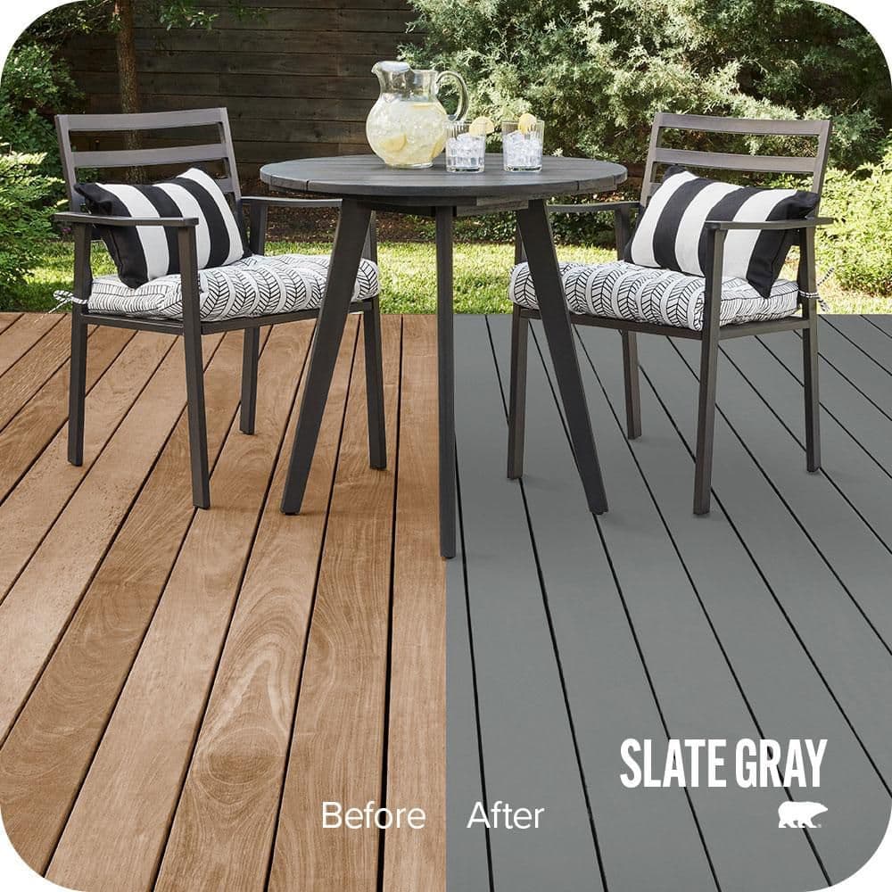 BEHR PREMIUM #6795 Color Waterproofing Exterior Wood Stain and Sealer (2)