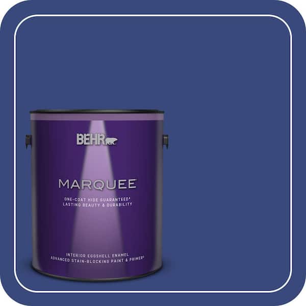 BEHR MARQUEE 1 gal. #MQ5-49 Expressionism One-Coat Hide Eggshell Enamel Interior Paint & Primer (2)