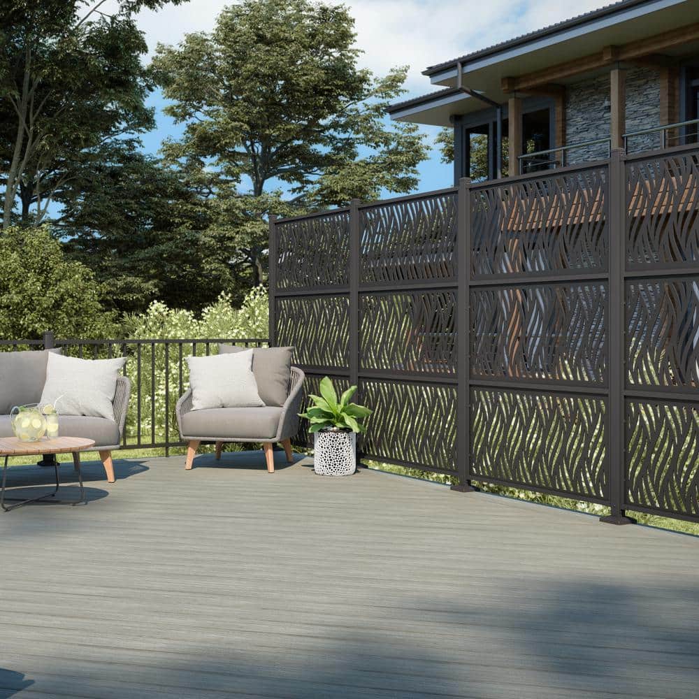 Deckorators Wicker Privacy Screen System Insert (2)