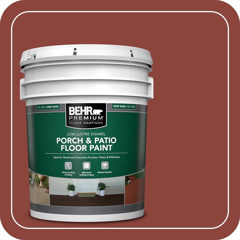 BEHR PREMIUM #ECC-46-3 Low-Lustre Enamel Interior/Exterior Porch and Patio Floor Paint (1)