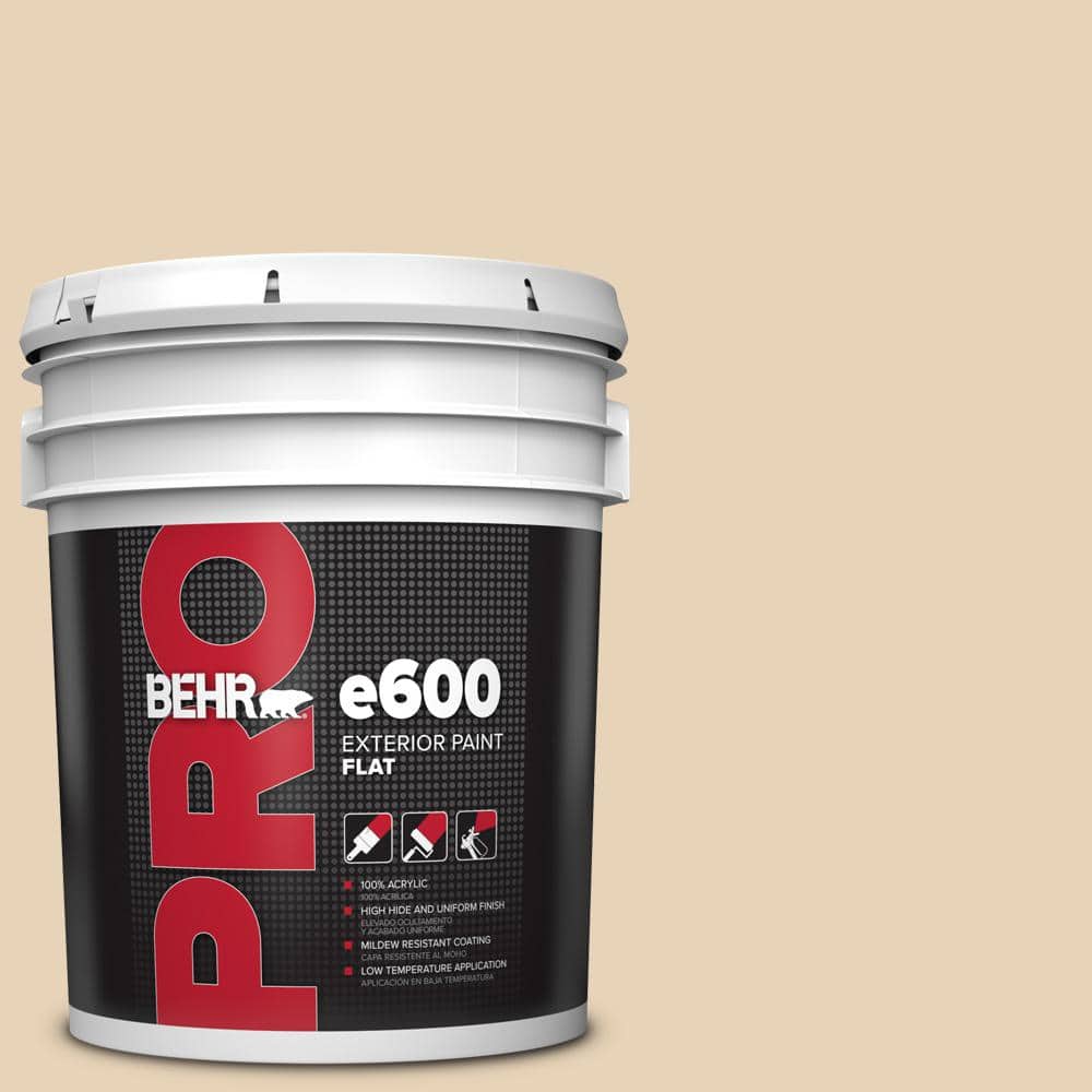BEHR PRO 5 gal. #T11-18 Aebleskiver Flat Exterior Paint