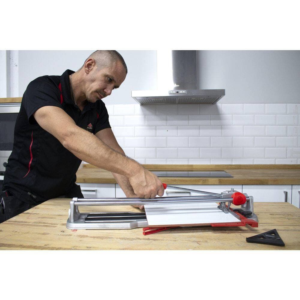 Rubi Star Platinum 24 in. Tile Cutter with Tungsten Carbide Blade and Replacement Blade (4)