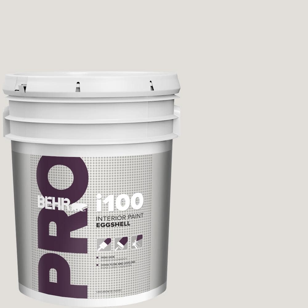 BEHR PRO 5 gal. #PWN-63 Abalone Shell Eggshell Interior Paint