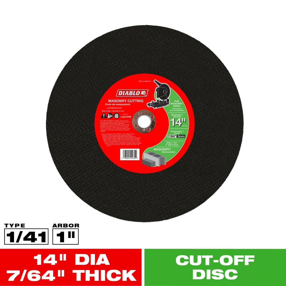 DIABLO 14 in. 7/64 in. Chop Saw Disc