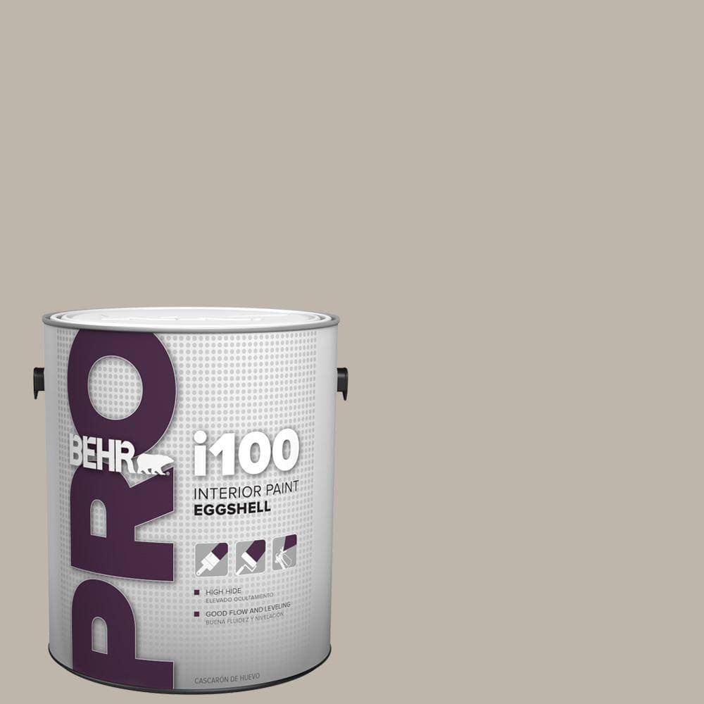 BEHR PRO 1 gal. #HDC-CT-21 Grey Mist Eggshell Interior Paint