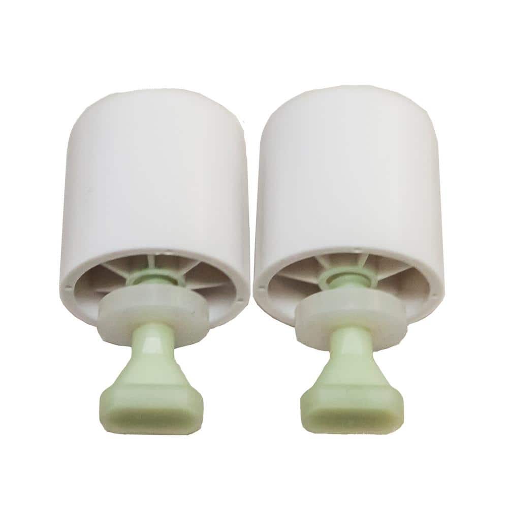 Unbranded Tool-free Toilet Bolt and Cap System (3-Pack) (3)