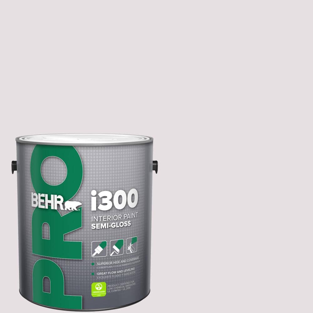 BEHR PRO 1 gal. #670E-2 Pearl Violet Semi-Gloss Interior Paint