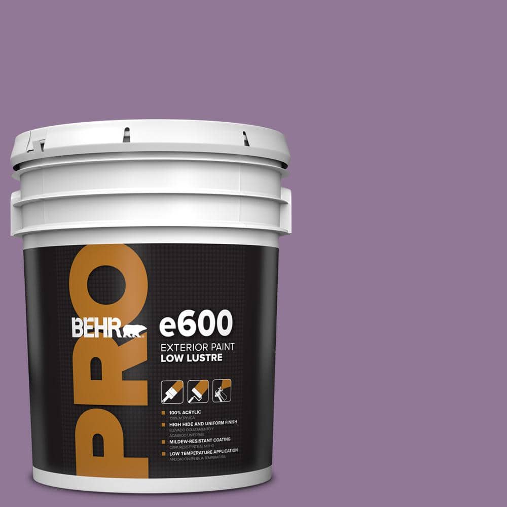 BEHR PRO 5 gal. #M100-5 Passion Fruit Low Luster Exterior Paint