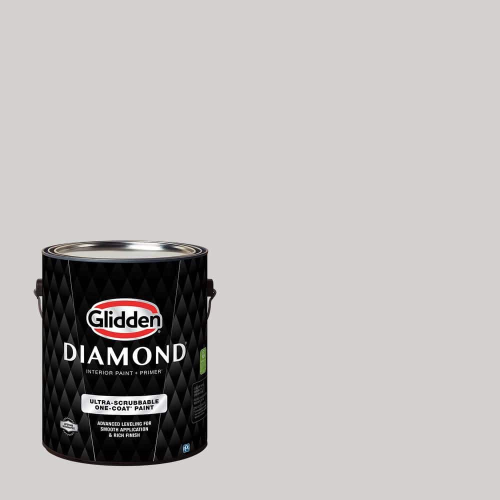 Glidden Diamond 1 gal. PPG0995-2 Ancient Cloud Satin Interior Paint with Primer
