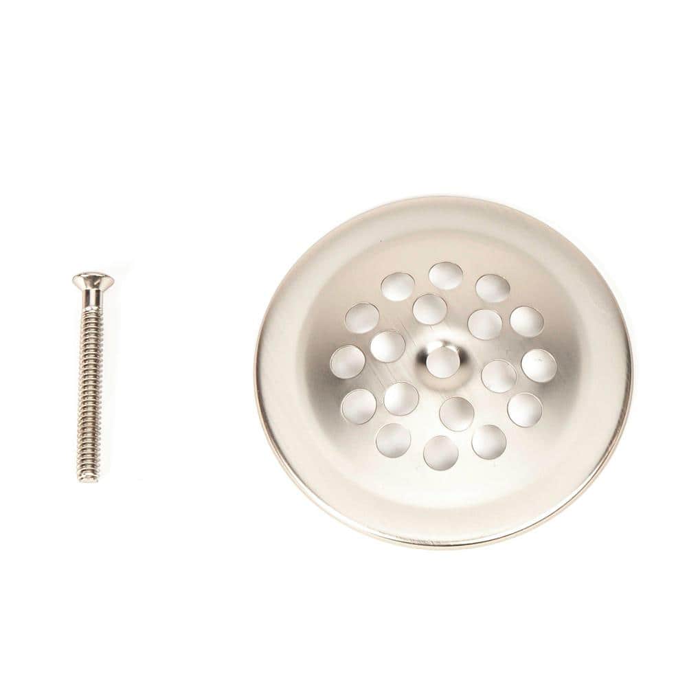 PF WaterWorks 2-7/8 in. Bathtub Shoe Grid or Strainer Cover with Matching Screw for Trip Lever Style Drain Assembly (1)