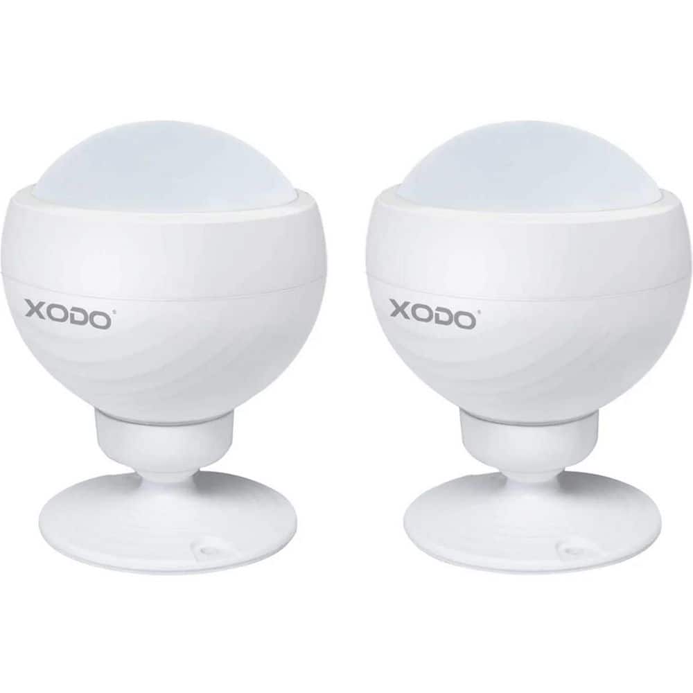 Xodo Wi-Fi Smart Wireless Security Door Sensor Wireless Home Security Sensor Alarm (2-Pack)
