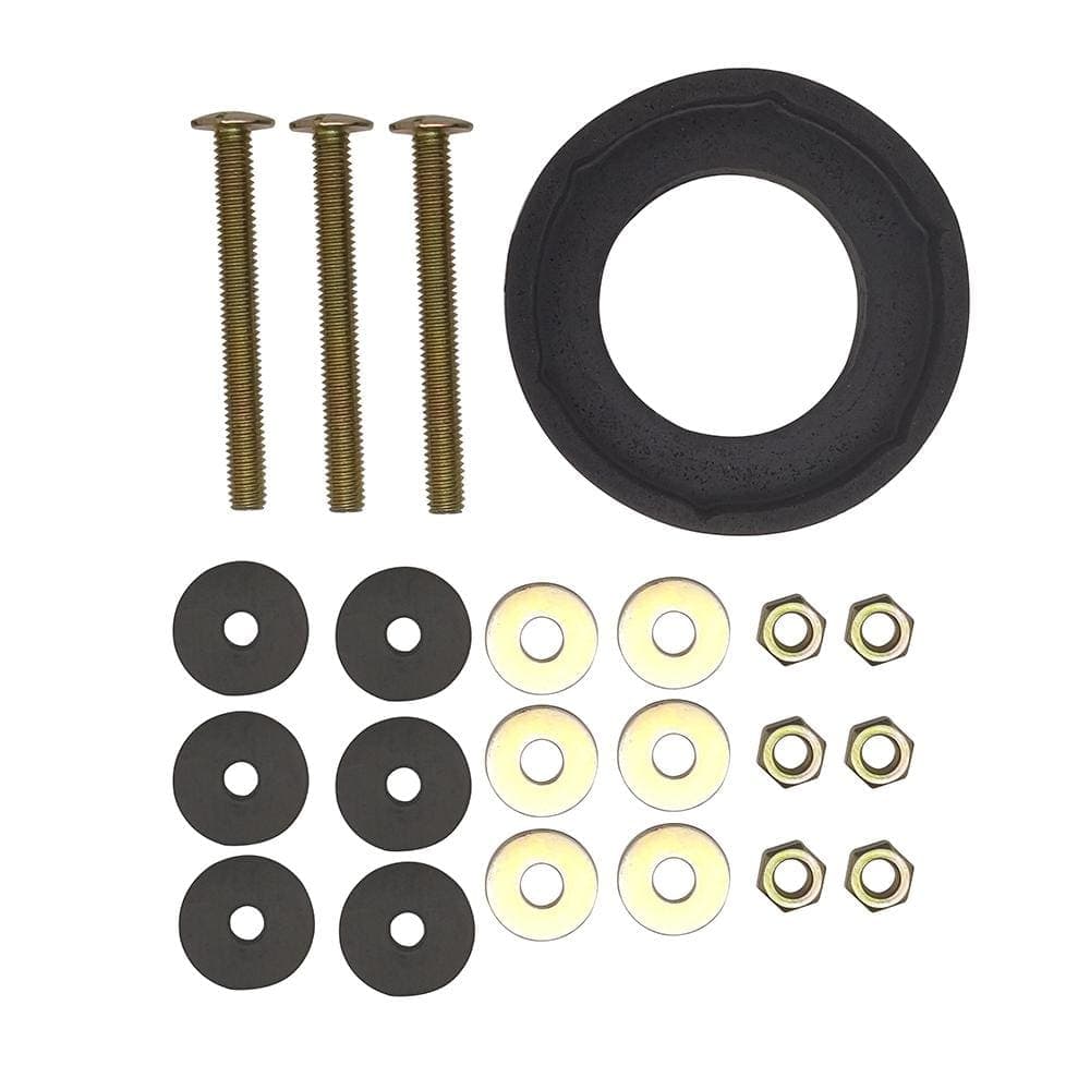 Everbilt 2 in. Toilet Tank to Bowl Set Fits 2 in. Flush Valve