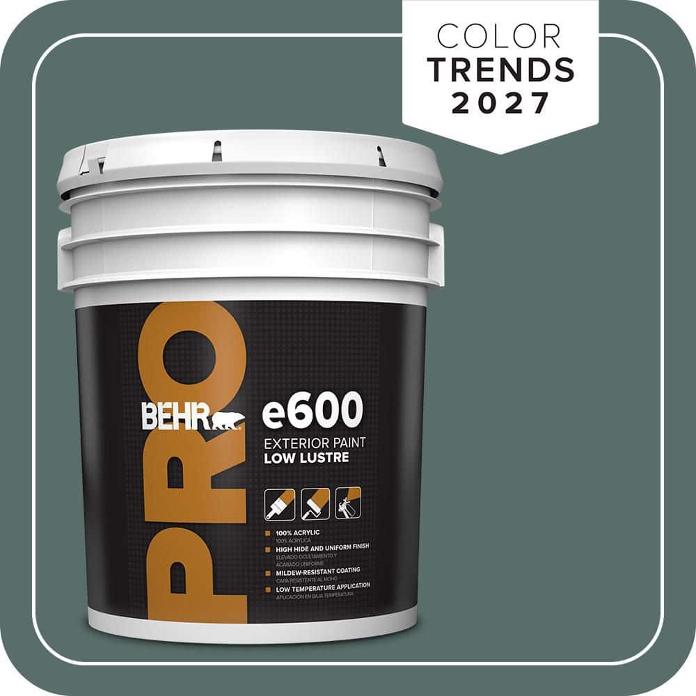 BEHR PRO 5 gal. #N430-6A Hidden Gem Low Luster Exterior Paint