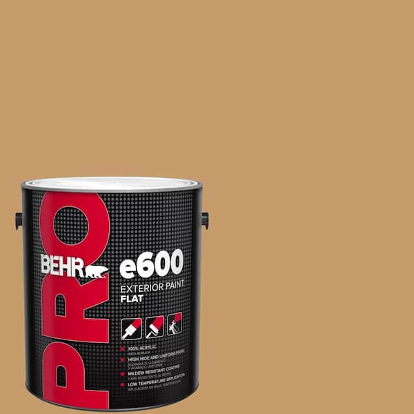 BEHR PRO 1 gal. #S290-5 Amber Autumn Flat Exterior Paint (2)