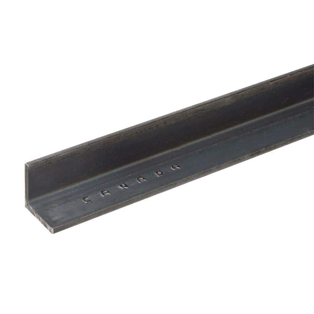 Everbilt 1 in. x 6 ft. - 1/8 in. Thick Plain Steel Angle