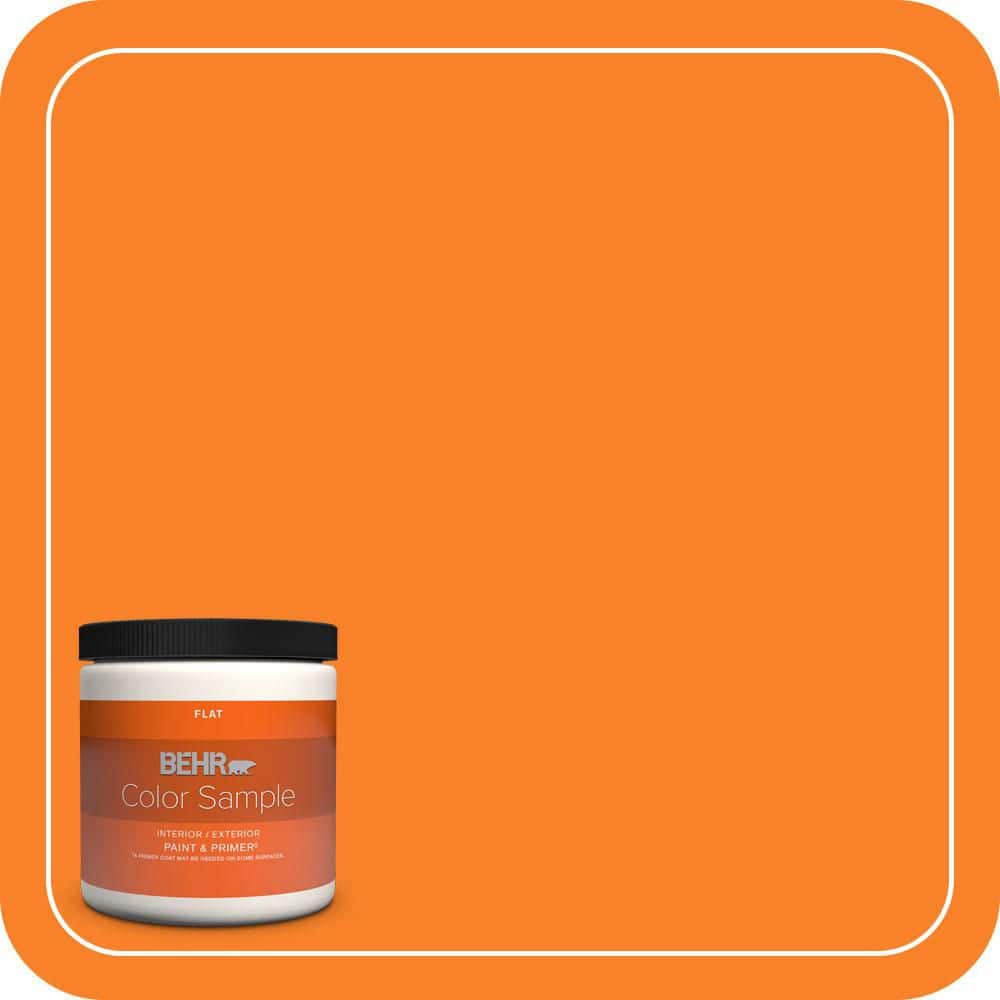 BEHR PREMIUM PLUS #S-G-270 Summer Citrus Exterior Stain-Blocking Paint & Primer (1)