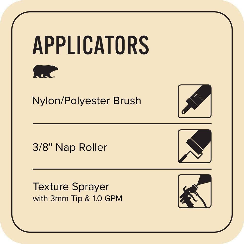 BEHR PREMIUM #330C-2 Textured Low-Lustre Enamel Interior/Exterior Porch and Patio Anti-Slip Floor Paint (4)
