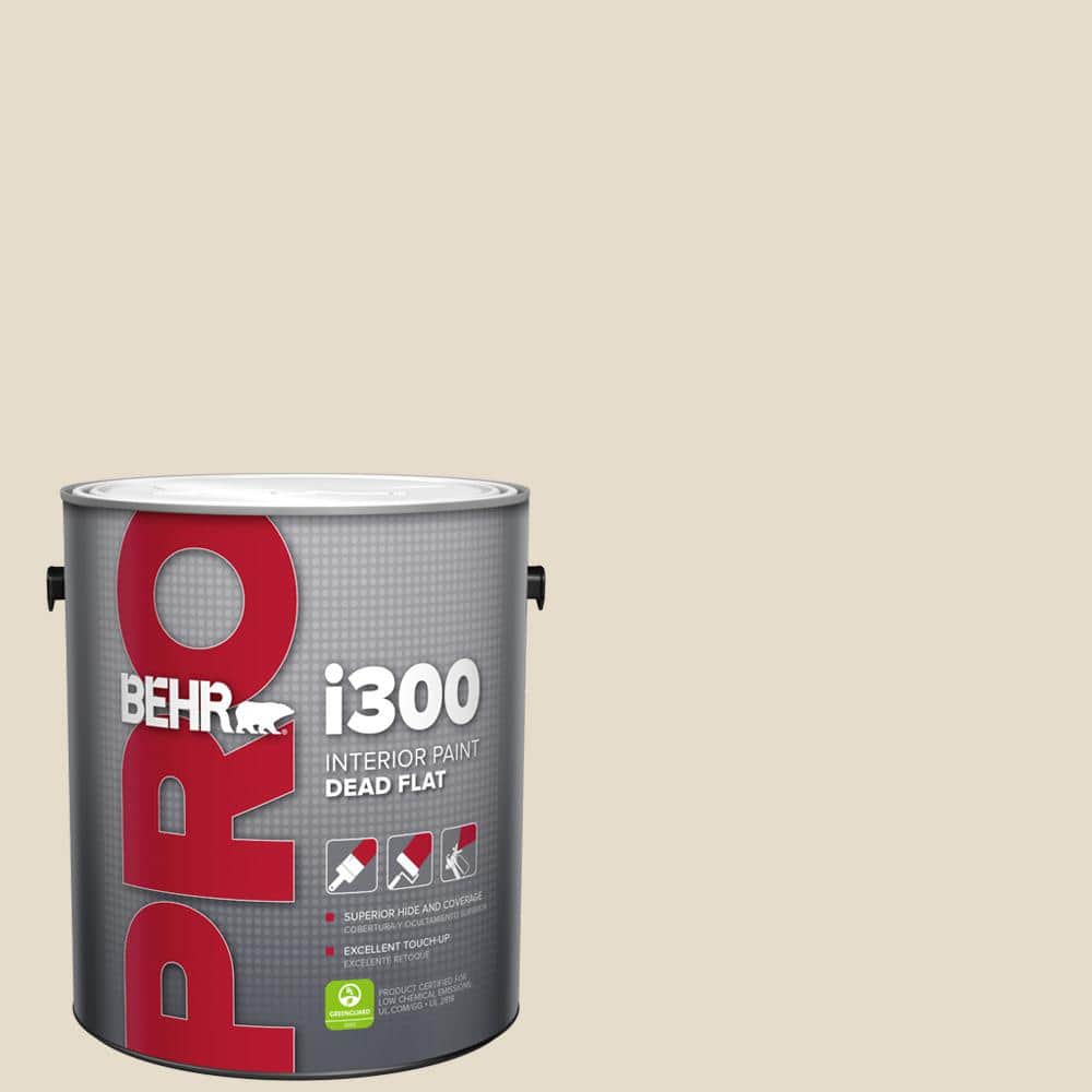 BEHR PRO 1 gal. #OR-W08 Coco Malt Dead Flat Interior Paint