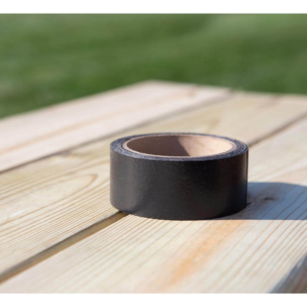 ProWood 3-1/8 in. x 50 ft. Black Butyl Deck Joist Tape for under Decking Board (3)