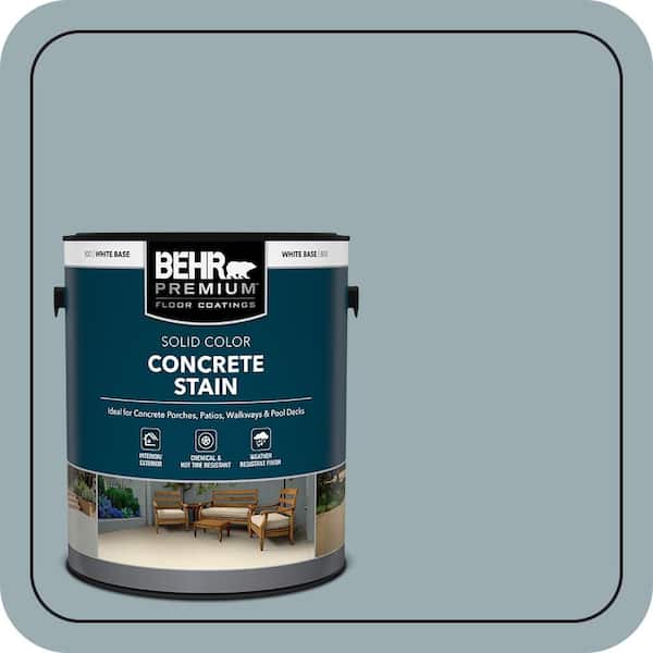 BEHR PREMIUM 1 gal. #PFC-52 Polar Drift Solid Color Flat Interior/Exterior Concrete Stain (2)