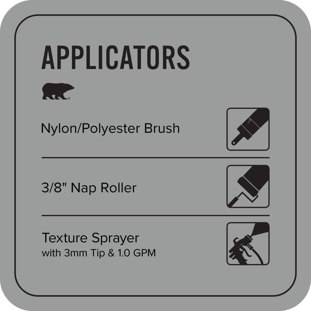BEHR PREMIUM 1 gal. #AE-51 Coast Guard Gray Textured Low-Lustre Enamel Interior/Exterior Porch and Patio Anti-Slip Floor Paint (4)
