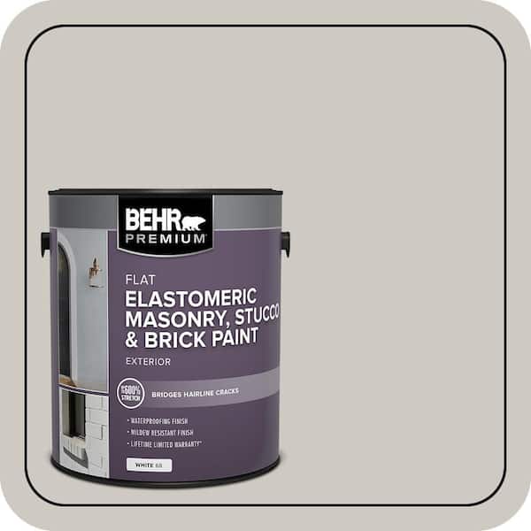 BEHR PREMIUM 1 gal. #MS-83 Agate Elastomeric Masonry, Stucco and Brick Exterior Paint (2)